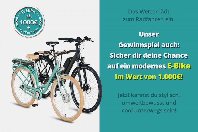 EBike Gewinnspiel kostenlos onlinegewinndirekt.de