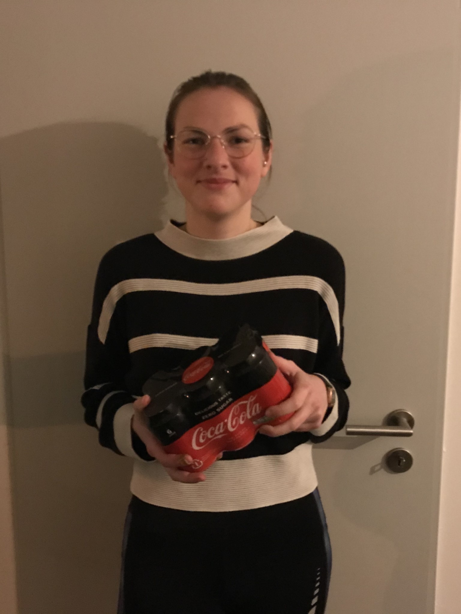 Coca-Cola Produkttesterin Frauke
